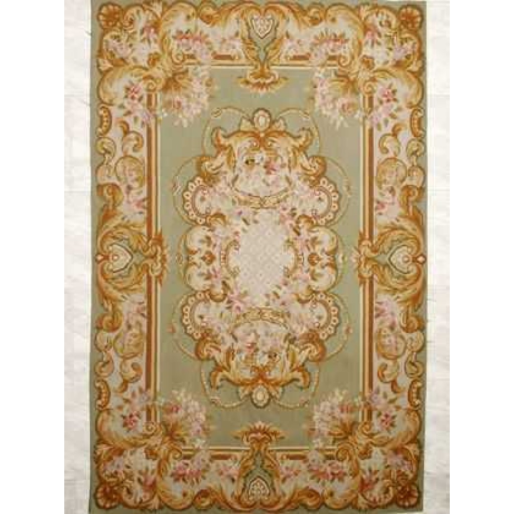 tappeto cinese aubusson stile vintage