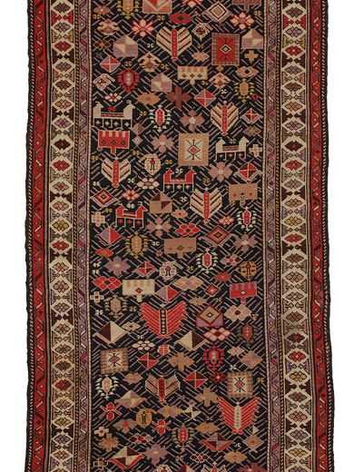 tappeto caucasico, rientra tra i tappeti orientali