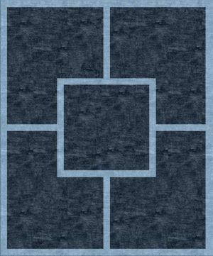 Tappeto contemporaneo Arazi Collection linea Garden blu con motivo decorativo geometrico, lineare e minimalista azzurro