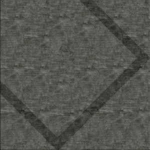 Tappeto contemporaneo Arazi Collection Stripes nero con motivi decorativi lineari neri