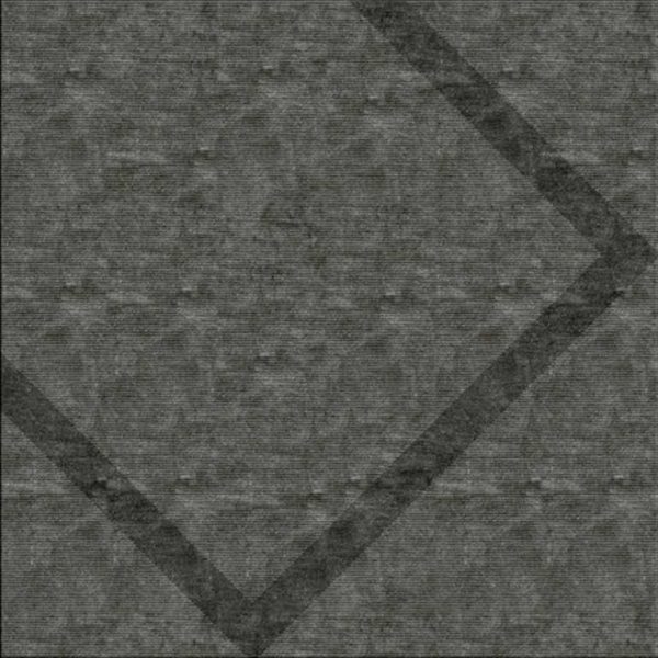 Tappeto contemporaneo Arazi Collection Stripes nero con motivi decorativi lineari neri