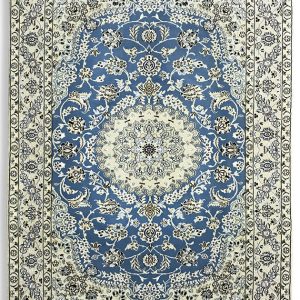 tappeto persiano tradizionale Nain nola 2,42x1,75