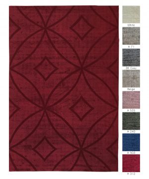 tappeti contemporanei Monocolor Bilbao Cut della collezione Arazi Home di artorient disponibili in diverse tonalità