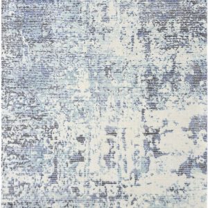 Tappeto contemporaneo Imperial multy con sfumature grigio e azzurro della collezione Artorient Arazi Home