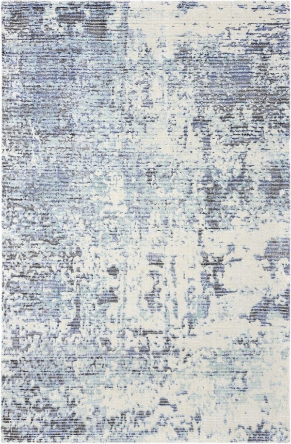 Tappeto contemporaneo Imperial multy con sfumature grigio e azzurro della collezione Artorient Arazi Home