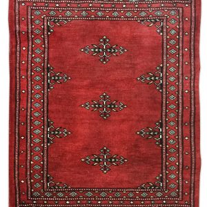tappeto orientale antico bukara dal pakistan