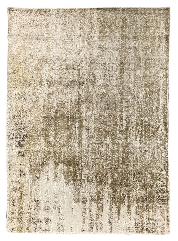 Tappeto contemporaneo Artorient della collezione Oxid Arazi Home con macchie di colore beige e marroni