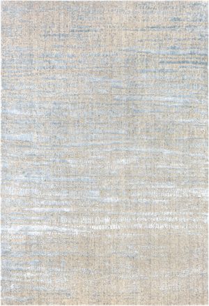 Tappeto contemporaneo Oxid con sfumature beige e azzurro della collezione Artorient Arazi Home
