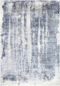 Tappeto contemporaneo Oxid con sfumature argento e grigie della collezione Artorient Arazi Home