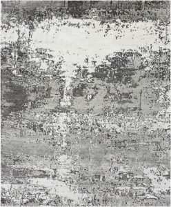 Tappeto contemporaneo Imperial Arazi Home della collezione Artorient, mix di sfumature di grigio e argento
