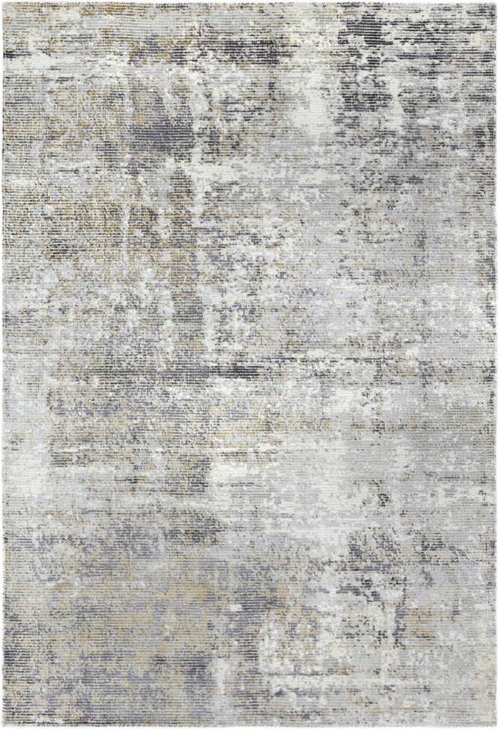 Tappeto contemporaneo Imperial con sfumature argento e grigio della collezione Artorient Arazi Home