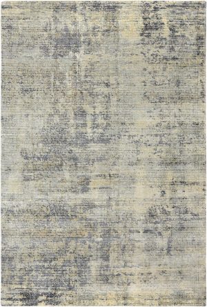 Tappeto contemporaneo Imperial con sfumature argento e oro della collezione Artorient Arazi Home