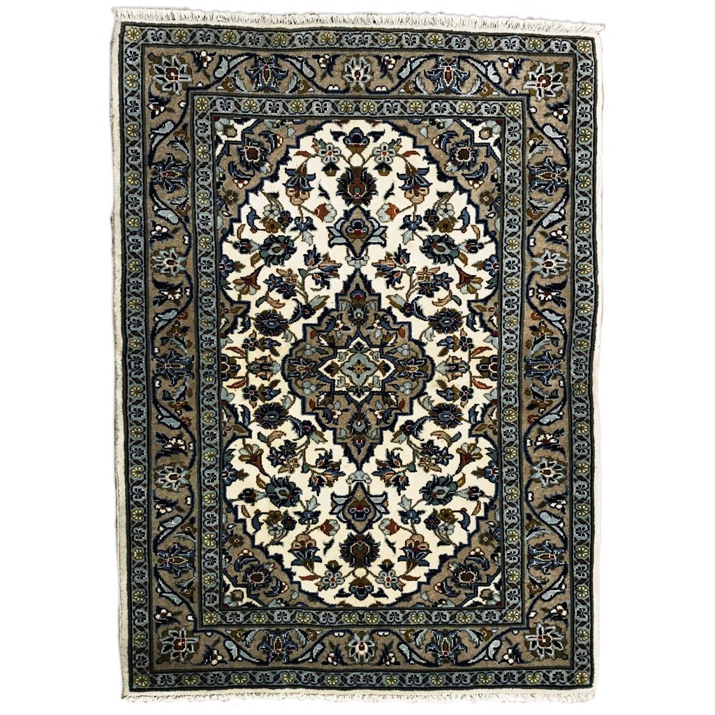 tappeto persiano antico keshan o kashan