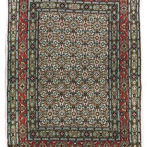 tappeto persiano mud con motivo decorativo geometrico a tutto campo