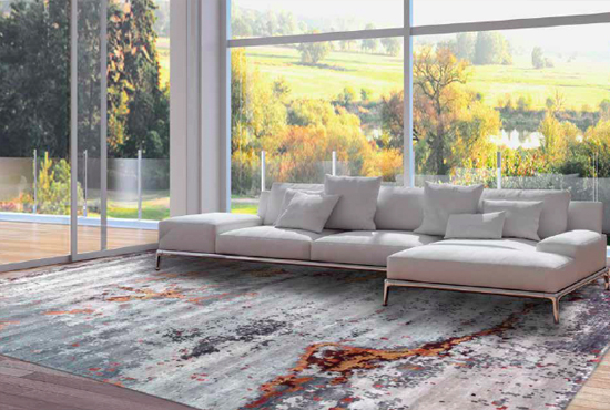 tappeto moderno riviera arazi home per salotto sotto divano