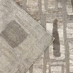 tappeto moderno linea nature con piega - dettaglio ravvicinato