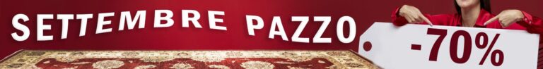 banner promozionale saldi settembre sconti 70%