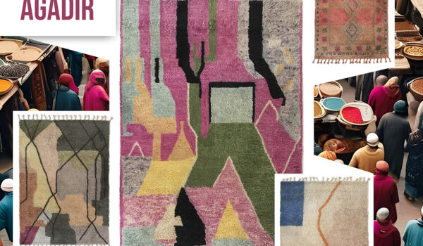 copertina tappeti etnici agadir, nuova collezione di Artorient